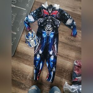 SOLD Kids Teansformers Costume with Mask - Blue and Red